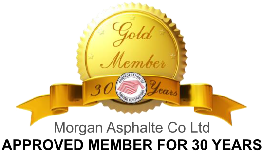 Morgan Asphalte - Approved member of the Confederation of Roofing Contractors for over 30 years